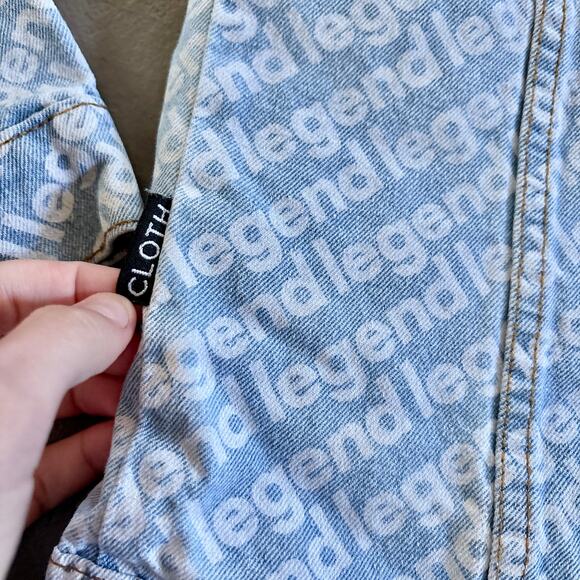 Brooklyn Cloth Legend Denim Jacket Light Wash Mens Size Medium - Picture 7 of 10